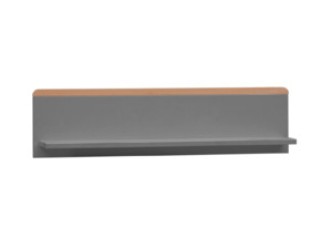 Postýlka Pinio Snap 60 x 120 cm - tmavě šedá/buk