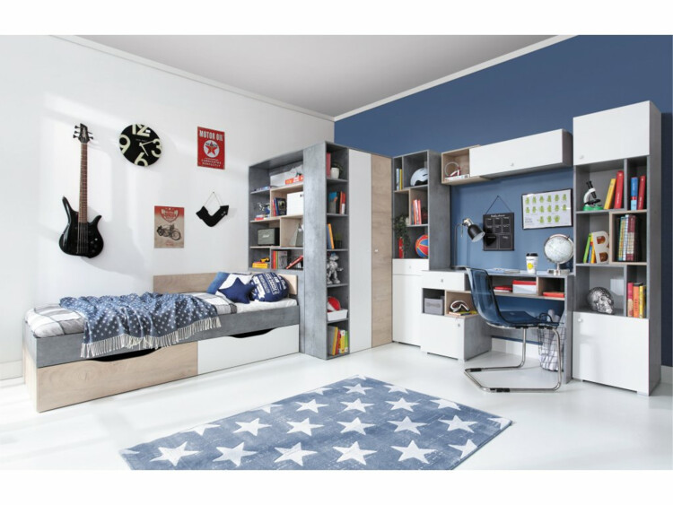 Dětský pokoj Sigma A s postelí 90 x 200 cm