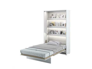 Výklopná postel Bed Concept BC-02 (120) - bílý lesk