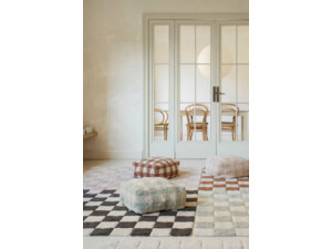 Kostkovaný koberec 120 x 160 cm Lorena Canals - světle růžový