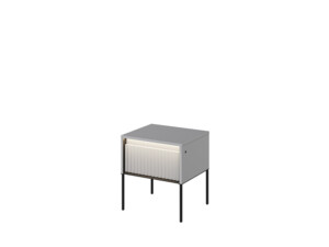 Noční stolek Trend TR-10 - šedý