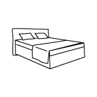 Luxusní postele Boxspring