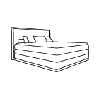 Luxusní postele Boxspring