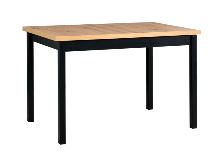 deska stolu odstín artisan, nohy černé