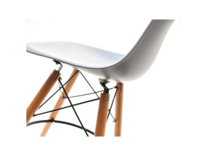 Barová židle EPS Wood 1 šedá