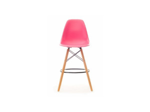 Barová židle EPS Wood 1 růžová