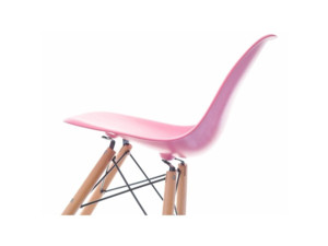 Barová židle EPS Wood 1 růžová