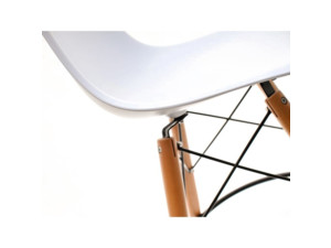 Barová židle EPS Wood 1 bílá