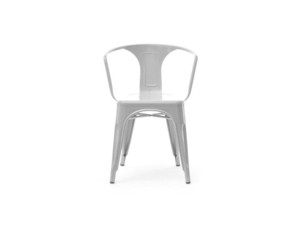 Kovová židle Factory 2 - šedá