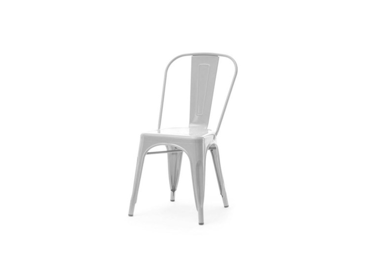 Kovová židle Factory 1 - šedá