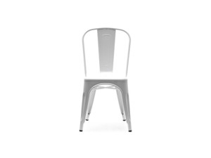 Kovová židle Factory 1 - bílá