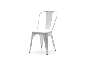 Kovová židle Factory 1 - bílá