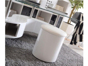 Konferenční stolek Aria - bílý