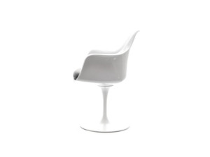 Otočná židle Crocus 2 - bílá