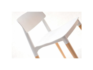 Židle Ecco - bílá