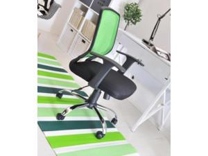 Otočná židle Tablo s poručkami -  zelená