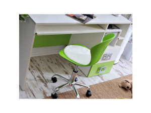 Dětská otočná židle Mobi - zelená