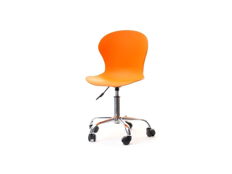 Dětská otočná židle Mobi - oranžová