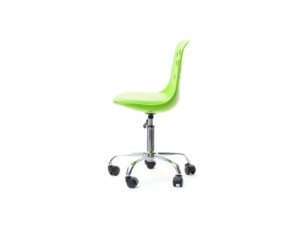 Dětská otočná židle Foot - zelená
