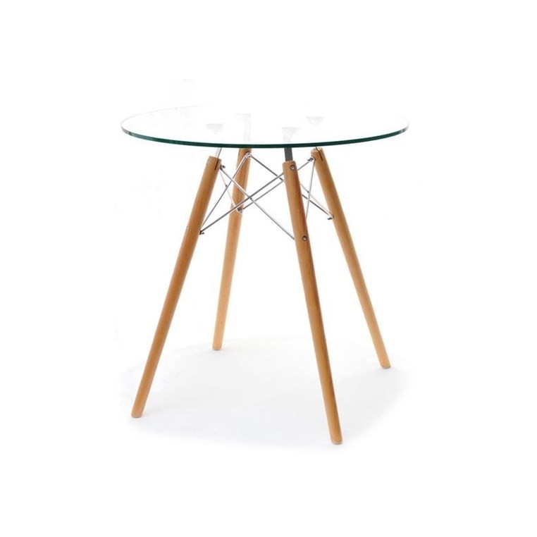 Odkládací stolek Eames glass