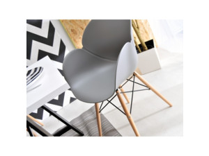 Židle Swan Wood grey