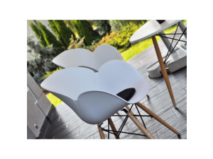 Židle Swan Wood white