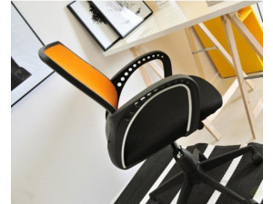 Dětská otočná židle Lorento oranžová