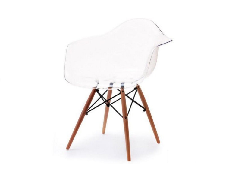 Židle MPA Wood - transparentní