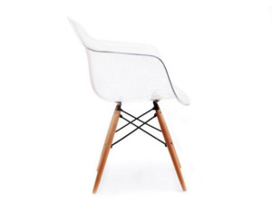 Židle MPA Wood - transparentní