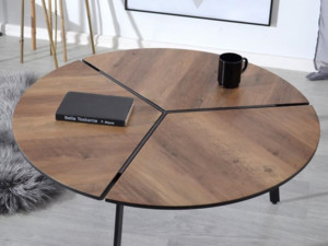 Konferenční stolek Fjord - ořech