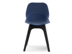 Židle Leaf DSX modro-černá