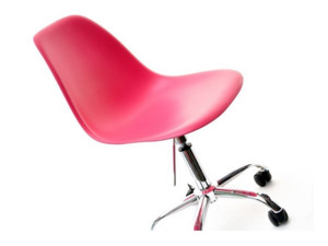 Otočná židle  MPC Move - růžová