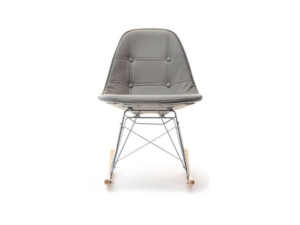 Houpací židle MPC Roc šedá