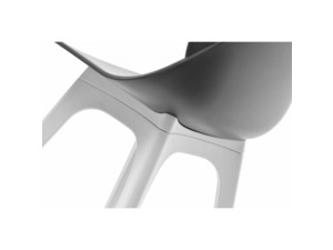Židle Leaf DSX - šedá