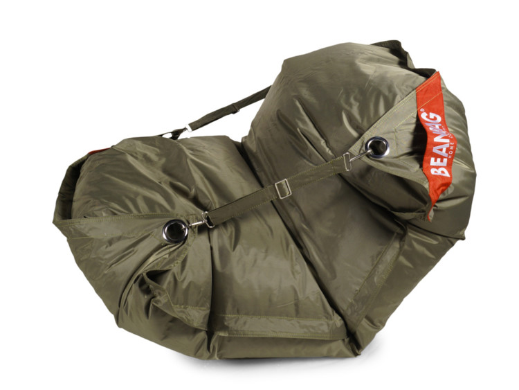 Sedací pytel 189x140 comfort s popruhy khaki