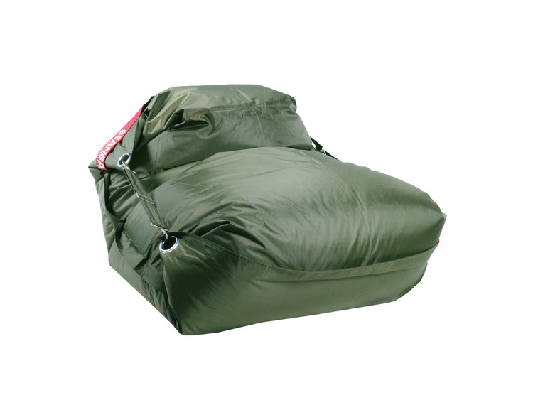 Sedací pytel 189x140 comfort s popruhy olive