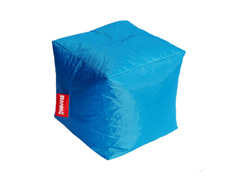 Sedací vak cube turquoise