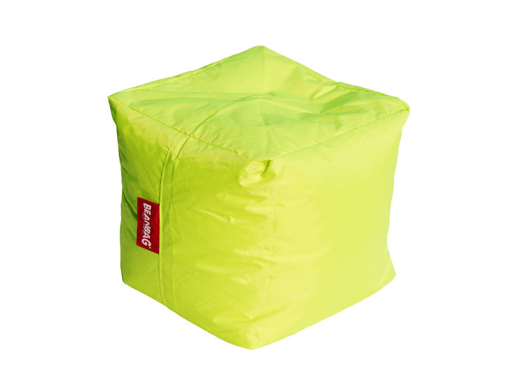 Sedací vak cube fluo limet