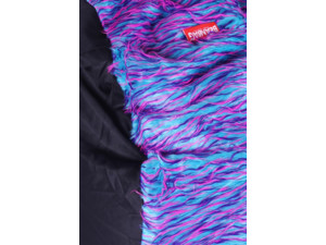 Sedací vak Shaggy Multicolor pink-violet-blue