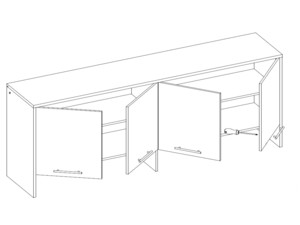 Nástavba Concept Pro CP-11 - bílý mat