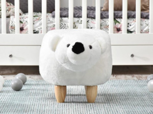 Taburet pro děti - lední medvěd