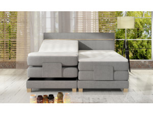 Postel Boxspring Nordic (160) s elektrickým polohováním