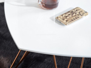 Konferenční stolek Penta S - bílý
