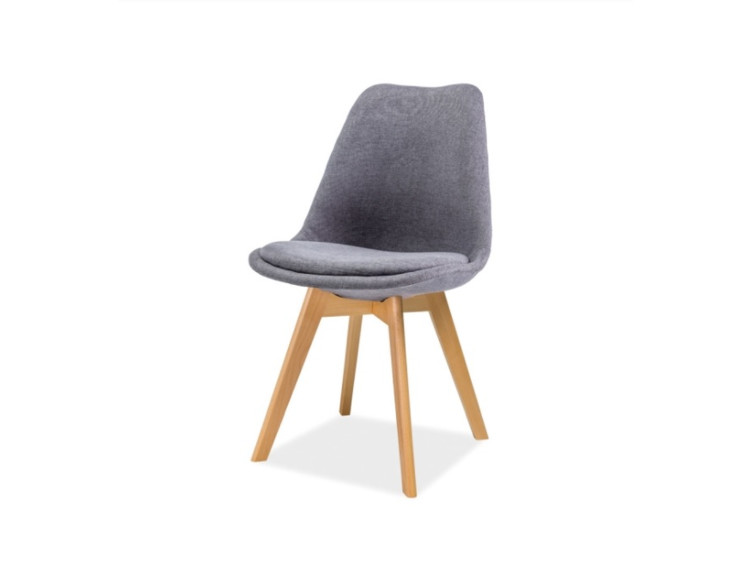 Jídelní židle Dior - tmavě šedá/ buk