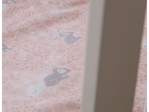 Přebalovací podložka s bavlněným potahem - Králíčci