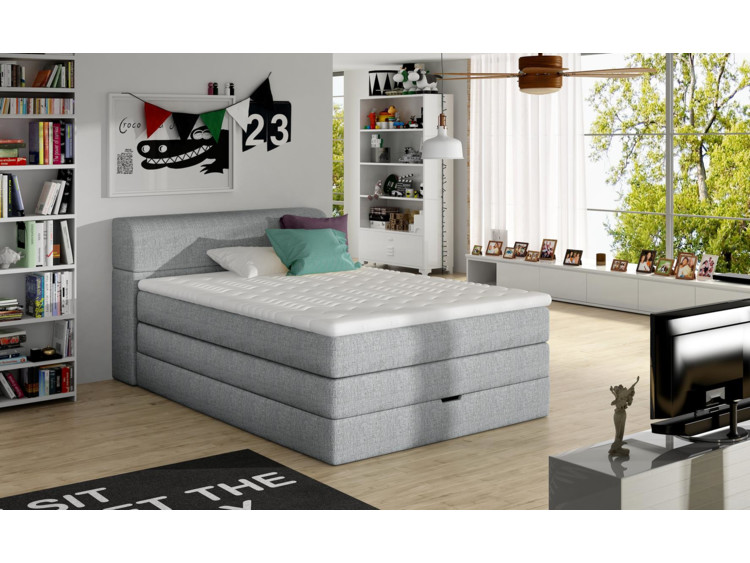 Postel Boxspring Aqua (140)