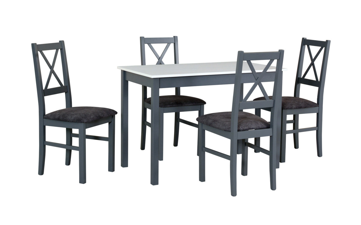 Jídelní stůl Max II, 4x židle Nilo X