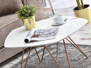 Konferenční stolek Penta XL - bílý