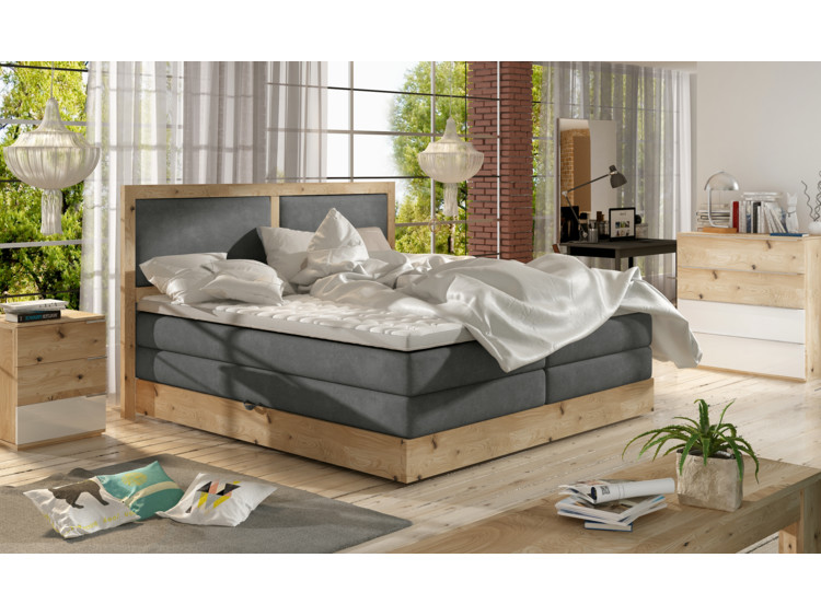 Postel Boxspring Pielo (180)