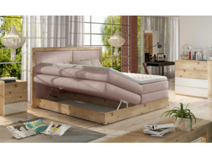 Postel Boxspring Pielo (180)